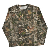 Red Head Camo Long Sleeve T-Shirt - 2XL Camo Cotton