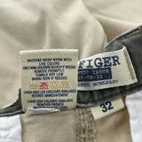 Tommy Hilfiger Cargo Shorts - 30″ Waist Beige Cotton