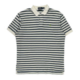 Polo By Ralph Lauren Striped Polo Shirt - XL Blue Cotton