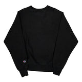 Reverse Weave Champion Sweatshirt - Small Black Cotton