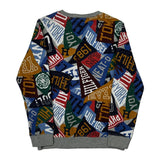 Tommy Hilfiger Sweatshirt - Large Multicoloured Cotton