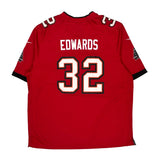 Buccaneers Nike Nfl Football Jersey - 2XL Red Polyester