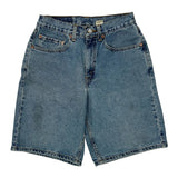 Levis Denim Shorts - 28W 10L Blue Cotton