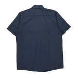 Honeywell Red Kap Short Sleeve Shirt - Large Navy Polyester Blend