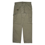 Wrangler Carpenter Trousers - 32W 30L Khaki Cotton