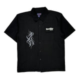 Tru Cal Short Sleeve Shirt - XL Black Polyester