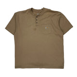 Carhartt T-Shirt - 2XL Beige Cotton