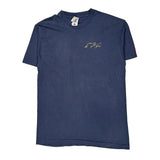 Gildan Graphic T-Shirt - Large Blue Cotton