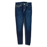 True Religion Skinny Jeans - 29W US 4 Dark Wash Cotton Blend