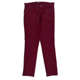 Carhartt Chinos - 32W UK 12 Burgundy Cotton Blend