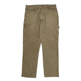Wrangler Carpenter Pants - 33W 32L Khaki Cotton