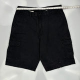 Dickies Cargo Shorts - 38W 10L Black Cotton