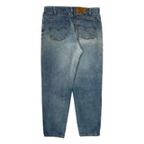 550 Orange Tab Levis Jeans - 34W 30L Blue Cotton