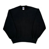 Made In USA Russell Athletic Sweatshirt - Large Black Cotton
