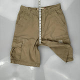 Levis Cargo Shorts - 30W 10L Khaki Cotton