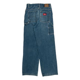 Dickies Carpenter Jeans - 26W 30L Blue Cotton
