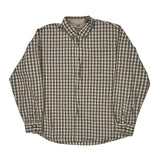 Lee Checked Shirt - XL Brown Cotton