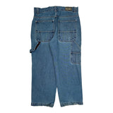 Mega Max Carpenter Jeans - 36W 30L Blue Denim