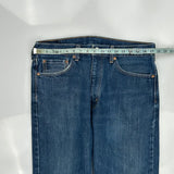 505 Levis Jeans - 34W 30L Blue Denim
