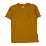 Carhartt T-Shirt - XS Yellow Cotton
