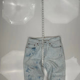 Levis 501 Jeans - 30W 30L Light Wash Cotton