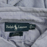 Blake Ralph Lauren Shirt - XL Blue Cotton