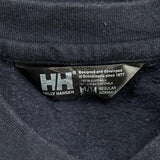 Helly Hansen Sweatshirt - Medium Navy Cotton