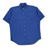 Blake Ralph Lauren Short Sleeve Shirt - Medium Blue Cotton