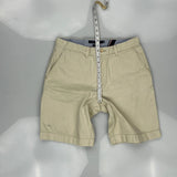 Tommy Hilfiger Chino Shorts - 32W 10L Beige Cotton