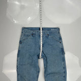 Lee Carpenter Jeans - 34W 31L Light Wash Cotton