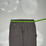 Dickies Carpenter Trousers - 36W 31L Grey Cotton