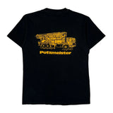 Putzmeister Hanes Single Stitch T-Shirt - Medium Black Cotton