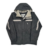 Columbia Ski Jacket - Medium Black Polyester