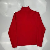 Polo By Ralph Lauren 1/4 Zip - Small Red Cotton