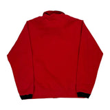 Vintage Ralph Lauren Track Jacket - Large Red Cotton Blend