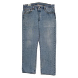 501 Levis Jeans - 36W 30L Light Wash Cotton