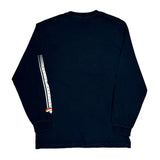 Denver Broncos Nfl Long Sleeve T-Shirt - Large Navy Cotton