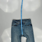 501 Levis Jeans - 30W 29L Light Wash Cotton