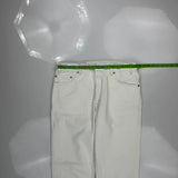 Levis Jeans - 34W 31L White Cotton