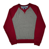 Tommy Hilfiger Sweatshirt - Large Grey Cotton