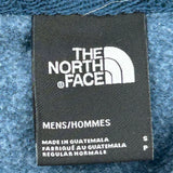 Never Stop Exploring The North Face Hoodie - Small Blue Cotton Blend