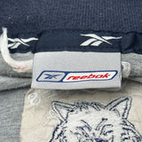 Reebok Track Jacket - 2XL Navy Polyester