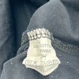 Lucky Boy Graphic T-Shirt - Medium Black Cotton