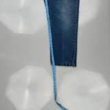 Levis Jeans - 31W 25L Blue Cotton