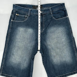 Southpole Denim Shorts - 38W 14L Blue Cotton
