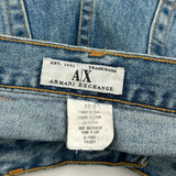 Armani Exchange Jeans - 28W UK 8 Blue Cotton