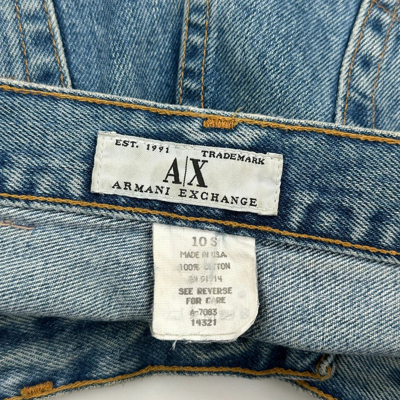 Armani Exchange Jeans - 28W UK 8 Blue Cotton