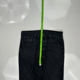 501 Levis Jeans - 34W 30L Black Cotton