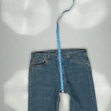 501 Levis Jeans - 36W 33L Blue Denim
