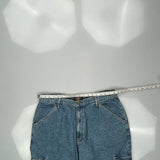 American Eagle Cargo Pants - 36W 30L Blue Cotton